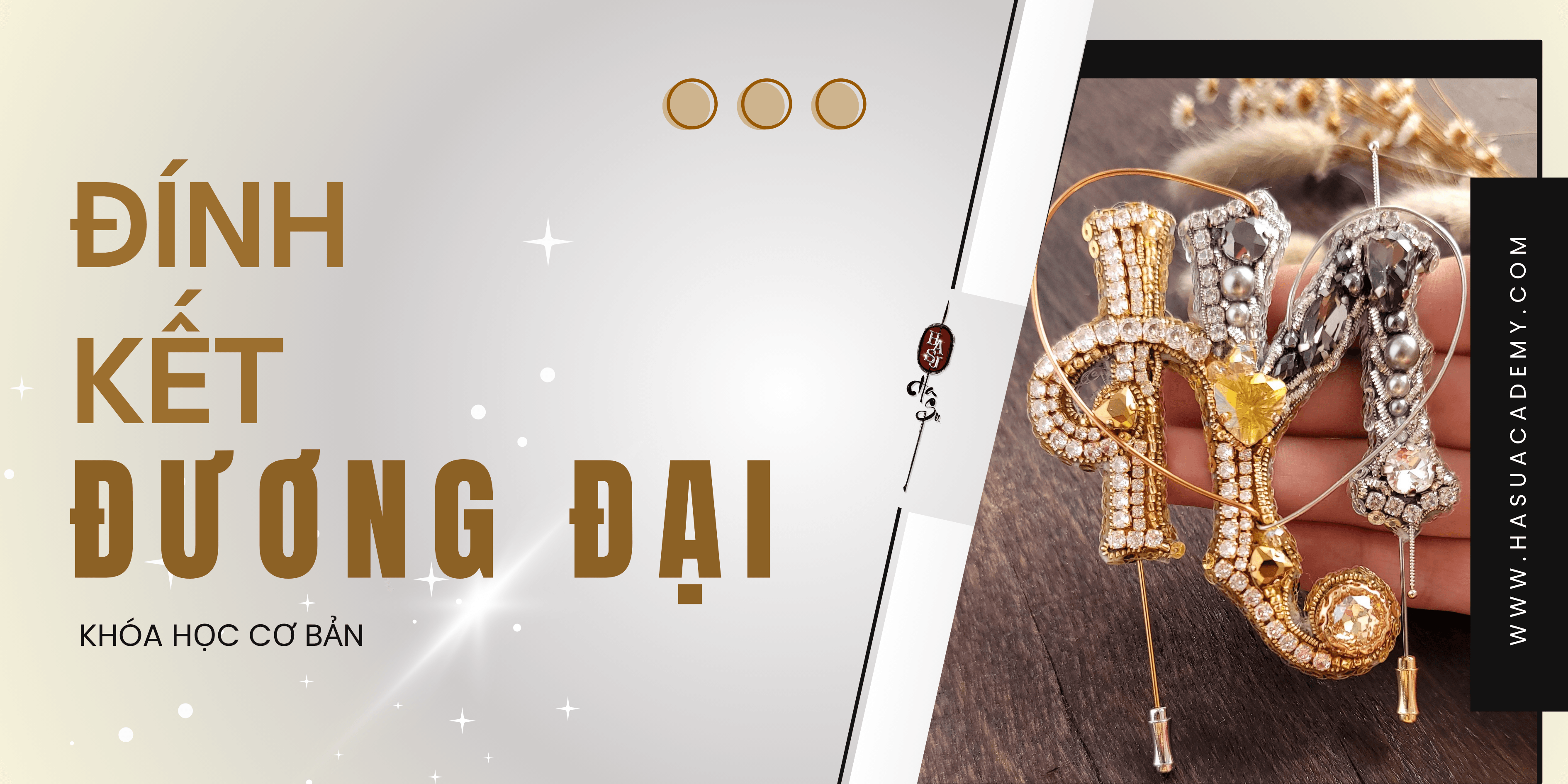 đính kết đương đại khóa cơ bản